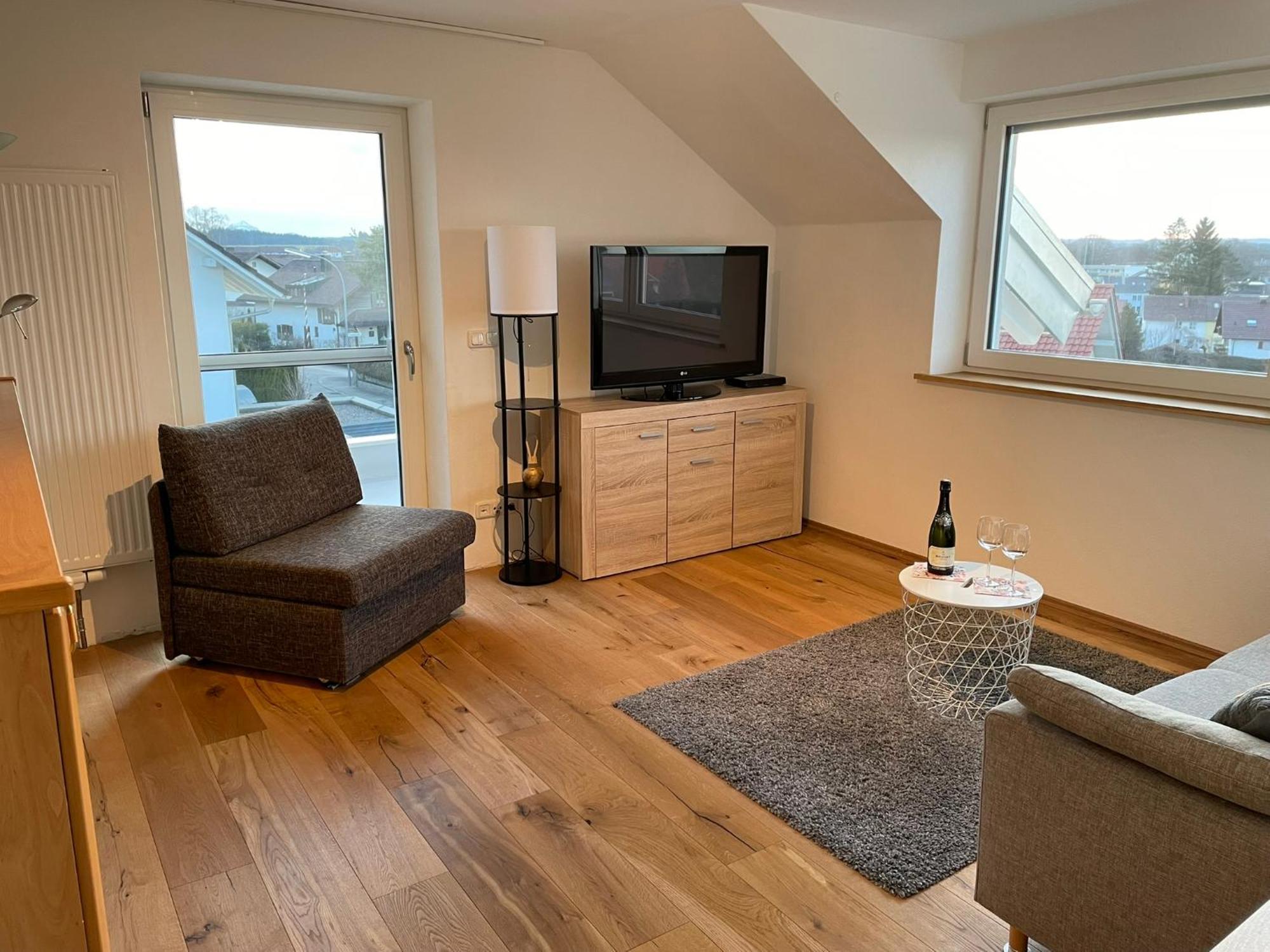 Wohnung Mit Ausblick Im Allgaeu Mit 2 Schlafzimmern マルクトオーバードルフ エクステリア 写真
